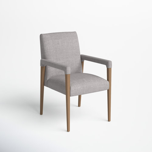 Joss & Main Visalia Solid Back Arm Chair Wayfair